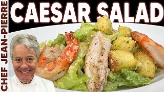 How to Make Caesar Salad From SCRATCH  Chef JeanPierre [upl. by Neeluj427]