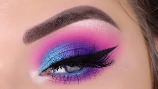 Juvias Place Masquerade Mini Palette  Colorful Eyeshadow Tutorial [upl. by Ihsar]