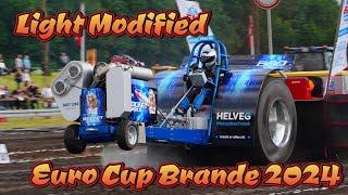 Tractor Pulling Euro Cup Brande DK 2024  Light Modifieds [upl. by Mharba]