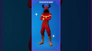 Cloaked Shadow Outfit ✔ Epic Outfit Fortnite [upl. by Denbrook]