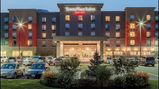 TownePlace Suites By Marriott Belleville Room 312 Studio 1 Kingsized bed breakfast included [upl. by Augustus]