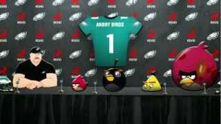 Angry Birds join Philadelphia Eagles [upl. by Hamitaf192]