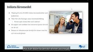 Webinar Inlästa Läromedel [upl. by Hctim]