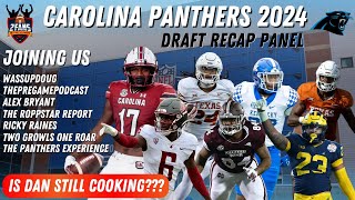 Carolina Panthers 24 Draft Recap Panel  NFL Draft [upl. by Baecher]