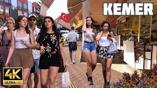 Walking in KEMERTurkey 🇹🇷  4K 60fps UHD [upl. by Dnarb571]