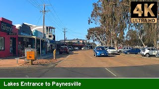 AUS Driving from LAKES ENTRANCE to PAYNESVILLE RealTime Drive [upl. by Ivo795]