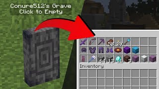 A Gravestone Datapack for Minecraft 1194 [upl. by Joanna]