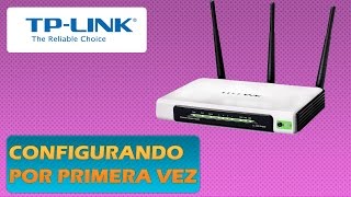 Como configurar Todos los modelos de router Tp link por primera Vez [upl. by Jasun]