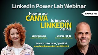 How to use Canva to improve LinkedIn visuals [upl. by Christiansen750]