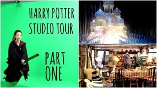 Harry Potter Studio Tour  Part One  MoreZoella [upl. by Ringe]