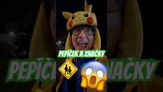 Pepíček a značky 🙈🚸 pokemon sranda pikachu johnslovy funny znacky [upl. by Basil]