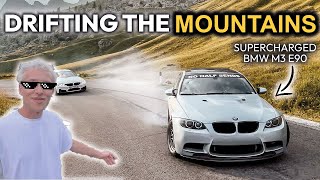 700HP STRAIGHT PIPED M3 E90 M3 F80 amp M5 E61 DRIFTING the MOUNTAINS  BROKE my car [upl. by Shaw]