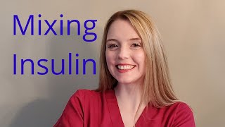 How to Draw Up Insulin From a Vial My Tips [upl. by Bainbridge]