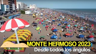 ☀️☀️ Desde todos los ángulos 🏖️ MONTE HERMOSO VERANO 2023 ☀️☀️ [upl. by Lizabeth354]