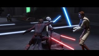 Anakin e ObiWan vs Ventress  Dublado PTBR HD 1080p [upl. by Simonetta257]