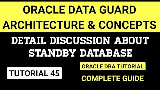 Oracle 19c Data Guard Architecture and Concepts  Detail Understanding About Standby Database [upl. by Rudd]