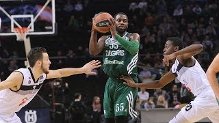 Highlights Zalgiris KaunasPartizan NIS Belgrade [upl. by Nowahs]