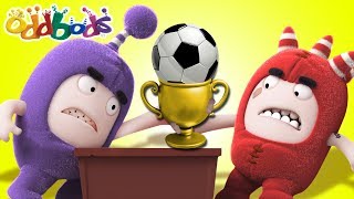 SUPER FAN  Cartoons For Children  The Oddbods Show [upl. by Tenrag]