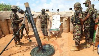 KDF Mortar Fails Soldiers Take Cover For Their Dear Lives [upl. by Attehcram]