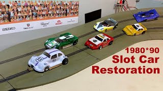 Autorama Estrela  Restauração de Carros Antigos  Restoration of Old Slot Cars  DIY [upl. by Ttoile]