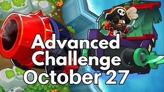 BTD6 Advanced Challenge  DDT Madness Remix  October 27 2023 [upl. by Nerrat]