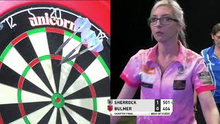 Roz Bulmer v Fallon Sherrock  PDC Womens Series Event 2  Quarter Final [upl. by Frymire973]