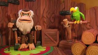 Impressive cranky kong animatronic in Super Nintendo Land [upl. by Tristis]