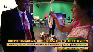 Intian suurlähettilään vierailu Kouvolassa lokakuu 2024  Indian Ambassador visits Kouvola Oct2024 [upl. by Cavan]