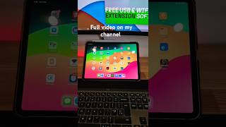 How to use your iPad as a second monitor using spacedesk desksetup [upl. by Kataway354]