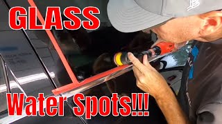 HOW TO SERIES Video 7 Repair It Yourself GlassWindshield Hard Water SpotsEtching [upl. by Sitrik]