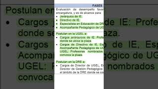 Dejan sin efecto Promoción interna para encargatura de directivos 20232024 [upl. by Aimo]