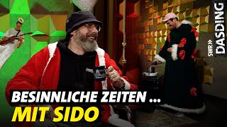 sido im WeihnachtsmannMantel  Baum schmücken Plätzchen essen amp Kinderpunsch  DASDINGInterview [upl. by Strauss]