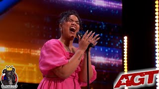 Brooke Bailey Full Performance  Americas Got Talent 2024 Auditions Week 8 S19E08 [upl. by Ilera]