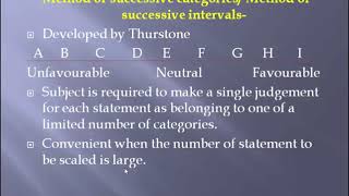 Psychometrics 8 SCALING PART 1 Psychological scaling [upl. by Aimehs]