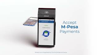 Accept MPesa Payments on Pesapal Sabi Smart POS Machine [upl. by Aremahs]