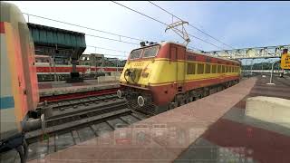 Indian Train Simulator  12760 Hyderabad  Tambaram Charminar Express Journey From Hyd to Sec [upl. by Nnairahs]