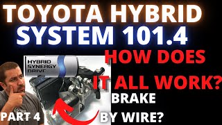 How Toyota Hybrid System Work Part 4 Hybrid Brakes [upl. by Leasim544]