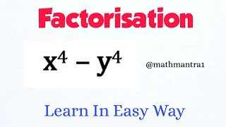 Factorisation of Algebraic Expressions Class 8 [upl. by Hugo]