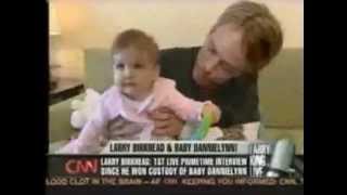 Anna Nicoles 9 month old daughter makes her Larry King Live debut [upl. by Kelwen538]