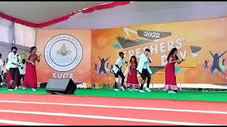 Gongura thota kada kapukasu song dance performance by SVCE Students MCA 2022 [upl. by Eusebio]