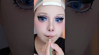 冯媛媛quotcosmakeup 2D cosplay makeuptips makeuptutorial makeuptutorials anime gamer animes [upl. by Aicram]