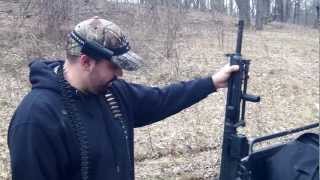 HK 21 Rifle HampK21 and 21K Belt Fed Machine 308 First Shots [upl. by Airbmat102]