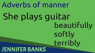 Adverbs of manner  English Grammar [upl. by Bianca311]