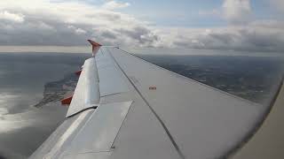 easyJet EZY829 Airbus A319111 GEZIY Landing in Edinburgh [upl. by Seravat293]