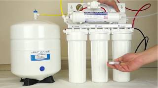 How To Replace Your Reverse Osmosis Filters and MembraneAPEC Water Installation Part 6fixed sound [upl. by Nola]