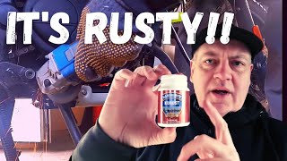 Fix Motorcycle Rust  Kurust Hammerite  Hammerite Smooth  Royal Enfield Himalayan Motorbike [upl. by Leina]