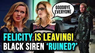 GOODBYE Felicity Will Arrow 7x18 Ruin Black Sirens Journey [upl. by Ear]