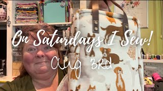 On Saturdays I Sew August 3rd  Finishing the Making Backpack from Noodlehead [upl. by Ruben]