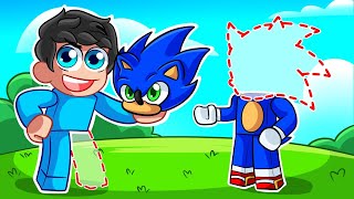 Intercambiando Mi Cuerpo con Sonic en Roblox [upl. by Ennasirk530]