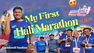 Hyderabad Half Marathon 2024  Gachibowli Stadium  Latest Marathon  Trending [upl. by Jenica]